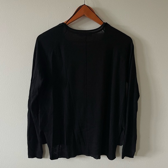 Zara Knit Top in Black - Picture 4 of 4